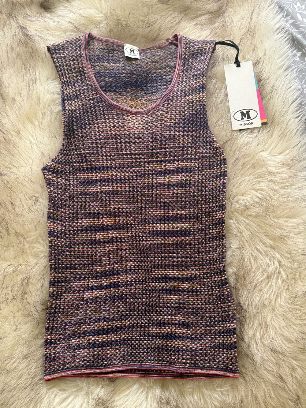 Missoni top Multicolor Knit Tank Top